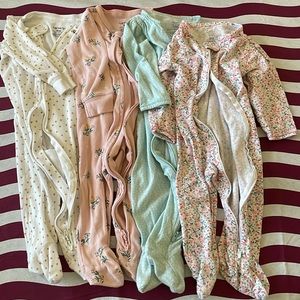 5/$15 - 9 Months Girl Pajama Bundle